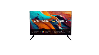 Earthonic 43" (109cm) Google Certified Smart 4K UHD LED TV, 4K UHD Upscaling, Adaptive sound, Crystal Processor, Android 11, 2GB RAM, 16GB ROM,E43UHD4K11GS