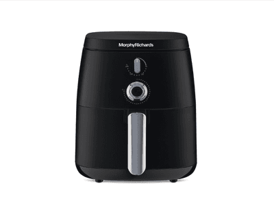 Morphy Richards Classic 5 Litres Air Fryer with Adjustable Temperature, Timer Control, Cool Touch Handle (Black)