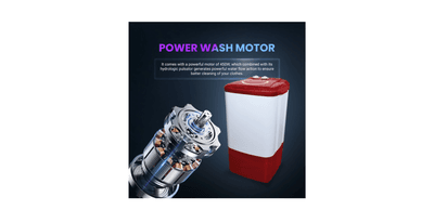 ONIDA 7 kg Washer only White, Maroon (W70W)