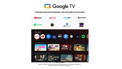 Panasonic TH-65PX740DX - 4K TV 1.64m (65 Inches), Screen Type: LED, TV Type: Google TV, Receiving System: ATV/DVB-S/S2 (future Ready), Resolution: 4K, Bezel Type: Bezel-less Picture Quality