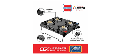Junto United Ekta gas stove 4 burner (CG0004)