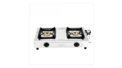 UCOOK JUNTO Basic 2B Series 2 Burners Gas Stove Stainless Steel Cooktop