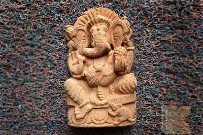 Sand Stone Ganesh_k39