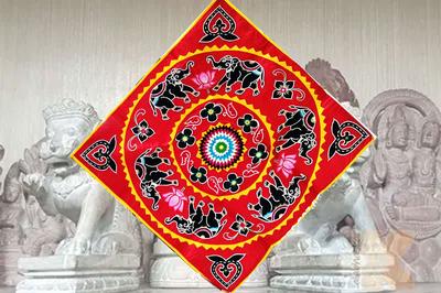 Applique Flower Design_k61