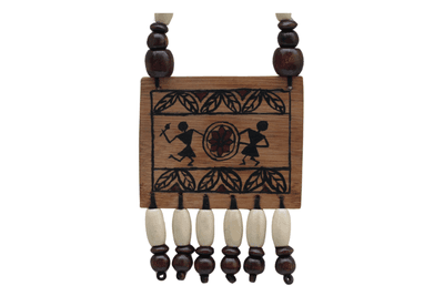 Warli Hand painted Bamboo Jewellery