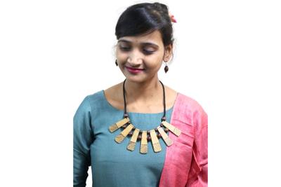 Warli Hand Painted Bamboo Jewellery - 2