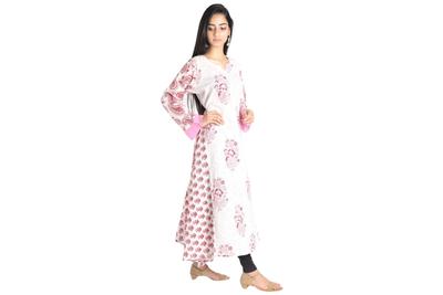 Block Print Cotton Kurti