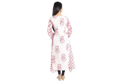 Block Print Cotton Kurti