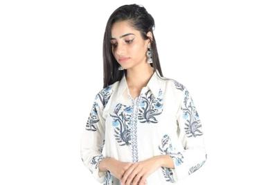 Block-Printed Kurti - 3