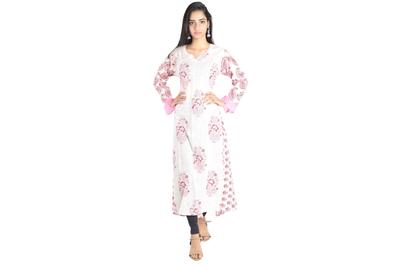 Block Print Cotton Kurti