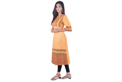 Block-Printed Kurti - 1