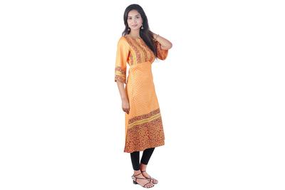 Block-Printed Kurti - 1