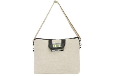 Warli Fabric Canvas Laptop Bag