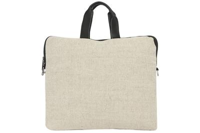 Warli Fabric Canvas Laptop Bag