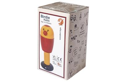 Channapatna Birdie Rattle Wooden Toy