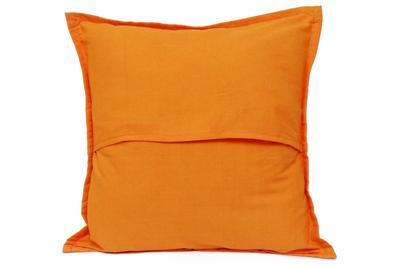 Emb Applique Pure Cotton Cushion Cover