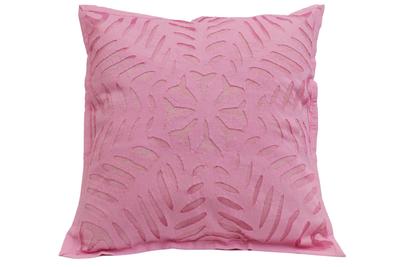 Emb Applique Pure Cotton Cushion Cover