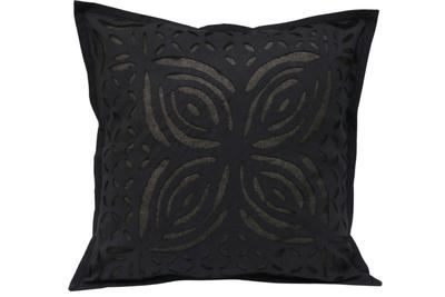 Emb Applique Pure Cotton Cushion Cover