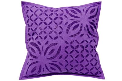 Emb Applique Pure Cotton Cushion Cover