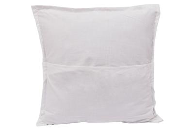 Emb Applique Pure Cotton Cushion Cover