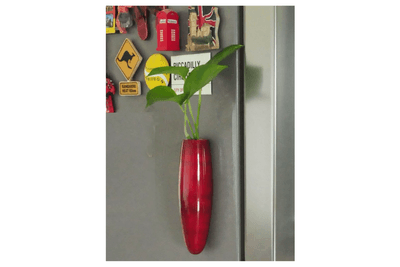 Channapatna Fridge Vase Wooden Plant Holder