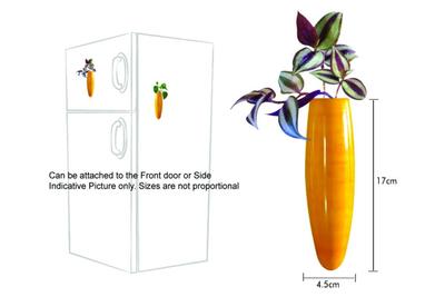 Channapatna Fridge Vase - Wooden Plant Holder