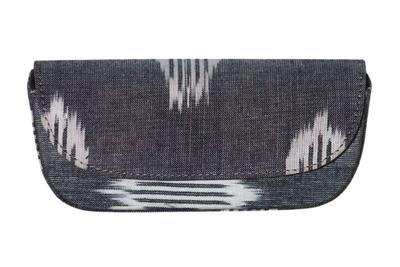 Ikat Fabric Glass Case Cover