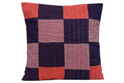 Emb Kantha Cushion Cover