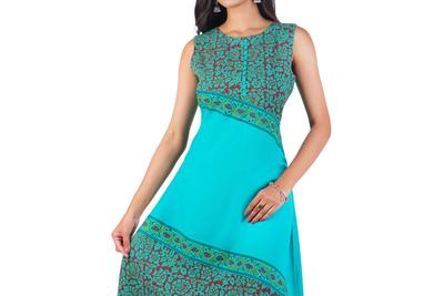 Block-Printed Kurti - 8