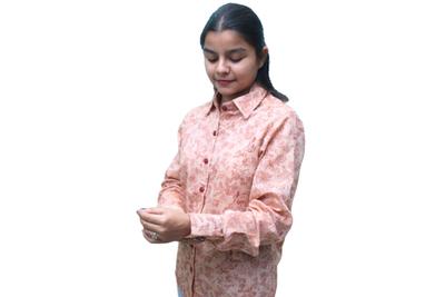 Block Printed Women Shirt