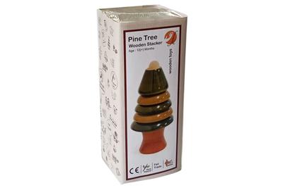 Channapatna Pine Tree Stacker Wooden Toy