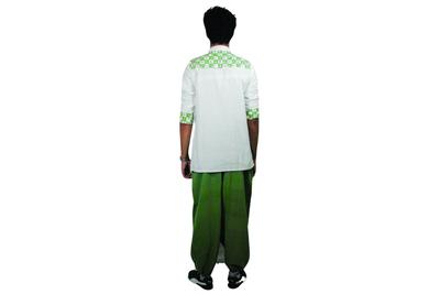 Men Yoga Short Kurta