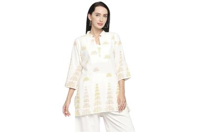 Women Short Tunic Albino