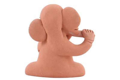 Terracotta Bansuri Ganesh