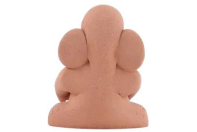 Terracotta Dholak Ganesh