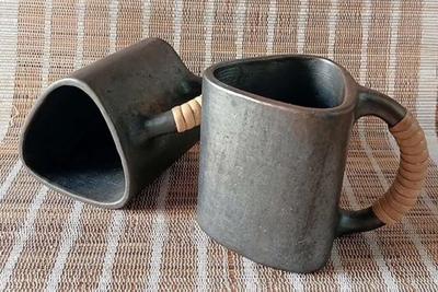 Terracotta Handmade Coffee Mug (Set of 2)