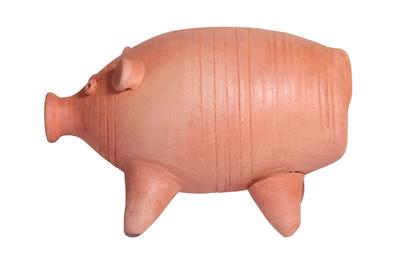 Terracotta Handmade Gullak (Piggy Bank)