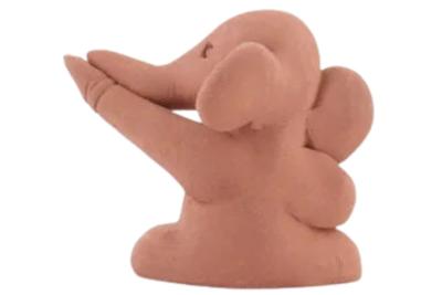 Terracotta Singing Ganesh