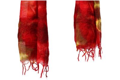 Tie & Dye Silk Dupatta - 10