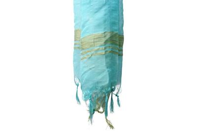 Tie & Dye Silk Dupatta - 11