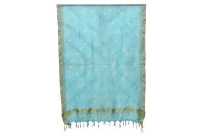 Tie & Dye Silk Dupatta - 11