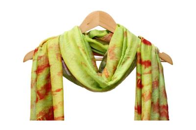 Tie & Dye Silk Dupatta - 2