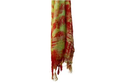 Tie & Dye Silk Dupatta - 2