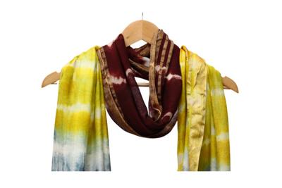 Tie & Dye Silk Dupatta - 3