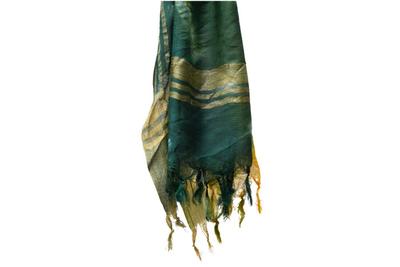 Tie & Dye Silk Dupatta - 7