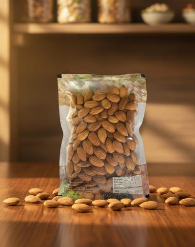 Major Flavour Jumbo American Badam – Extra Large & Crunchy Almonds