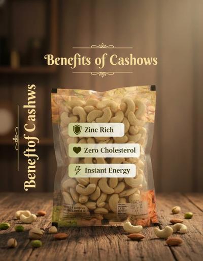 Major Flavour Premium Mangalore Kaju – Medium Cashews (Grade W320) 