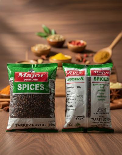 Major Flavour Premium Cloves (Laung) – Handpicked Whole Buds  | 100% Natural & High Essential Oil Content | Intense Aroma for Masala Chai, Biryani & Baking