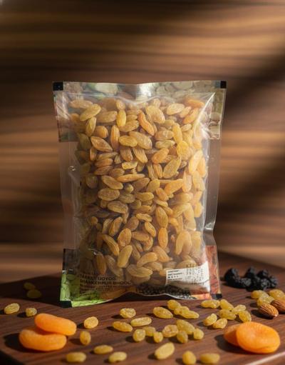 Major Flavour Premium Long Green Raisins (Kismish) – Extra Sweet & Seedless | Handpicked Export Quality Kishmish for Cooking, Baking & Healthy Snacking