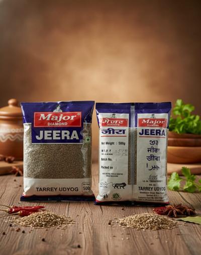 Major Flavour Premium Extra Bold Jeera – 100% Pure & Machine Cleaned